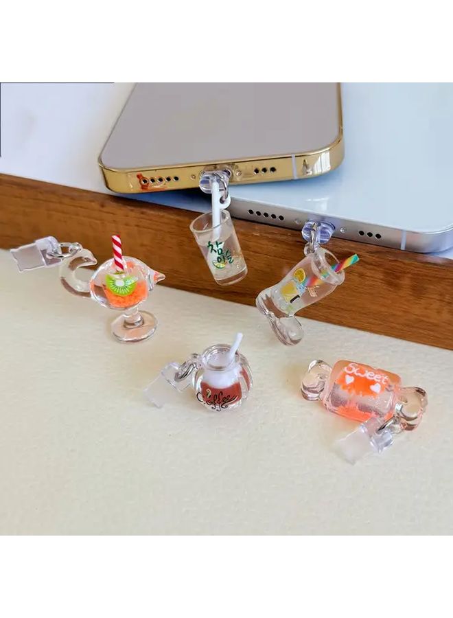 Type C Dust Plug Style 2 For iPhone 16 15 14 13 12 11 And Android Phones - Image 1